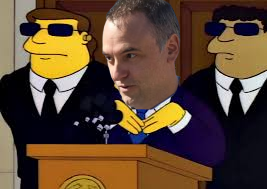 Manuel Adorni corrupción los simpsons
